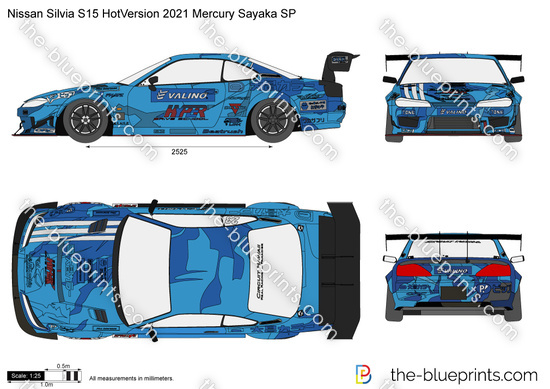 Nissan Silvia S15 HotVersion 2021 Mercury Sayaka SP