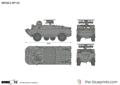 BRDM-2 9P133