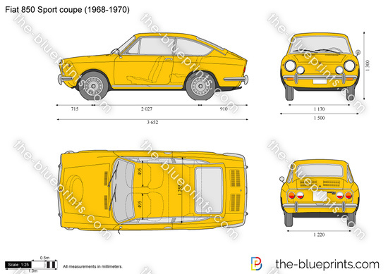 Fiat 850 Sport coupe