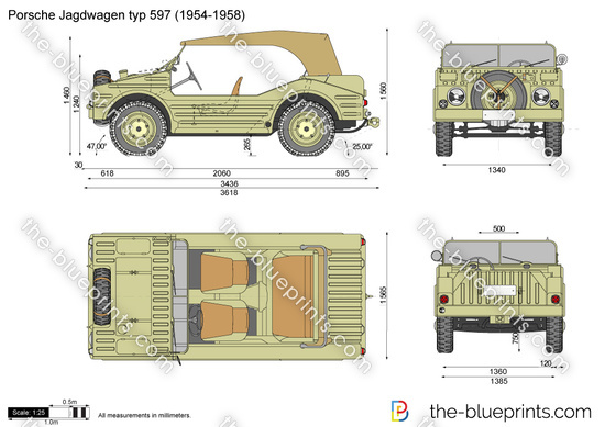 Porsche Jagdwagen typ 597