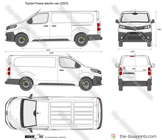 Toyota Proace electric van