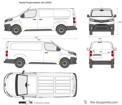 Toyota Proace electric van (2023)