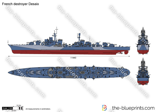 French destroyer Desaix