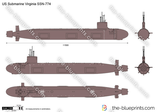 US Submarine Virginia SSN-774