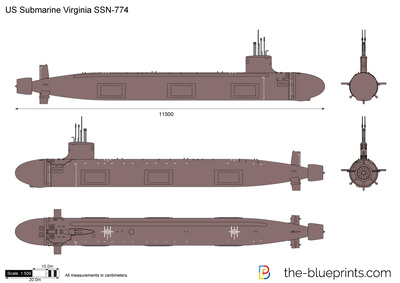 US Submarine Virginia SSN-774