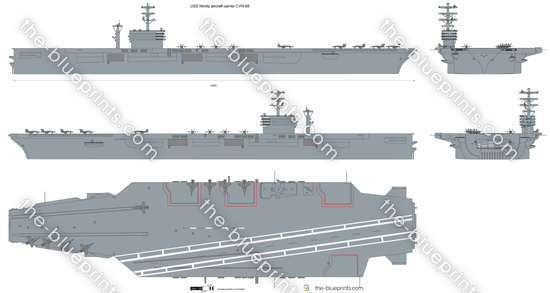 USS Nimitz aircraft carrier CVN-68