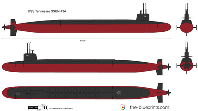 USS Tennessee SSBN-734