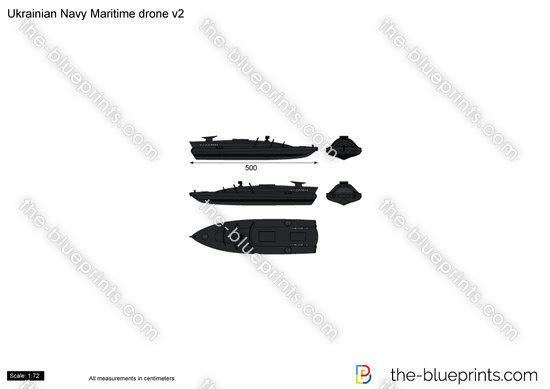 Ukrainian Navy Maritime drone v2