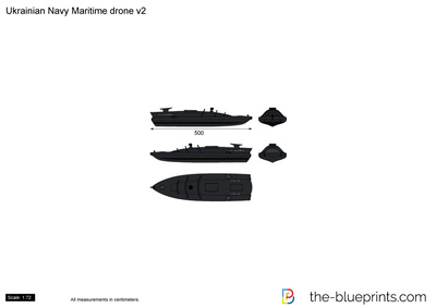 Ukrainian Navy Maritime drone v2