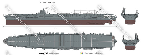 IJN CV SHOUKAKU 1960