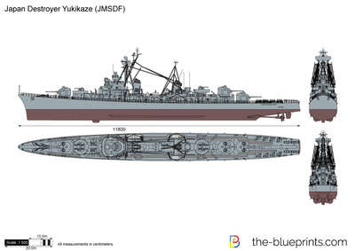 Japan Destroyer Yukikaze (JMSDF)