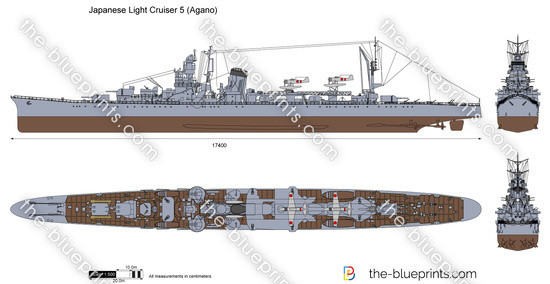 Japanese Light Cruiser 5 (Agano)