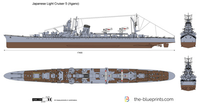 Japanese Light Cruiser 5 (Agano)