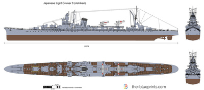 Japanese Light Cruiser 6 (Ashikari)