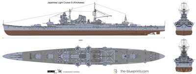 Japanese Light Cruiser 8 (Kinokawa)