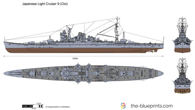 Japanese Light Cruiser 9 (Ooi)