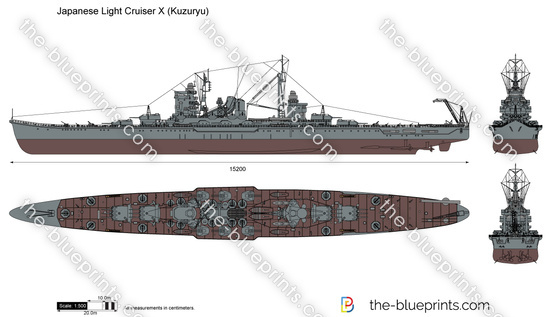 Japanese Light Cruiser X (Kuzuryu)