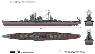 Japanese Light Cruiser X (Kuzuryu)