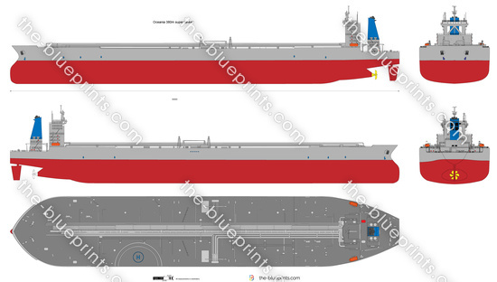 Oceania 380m super tanker