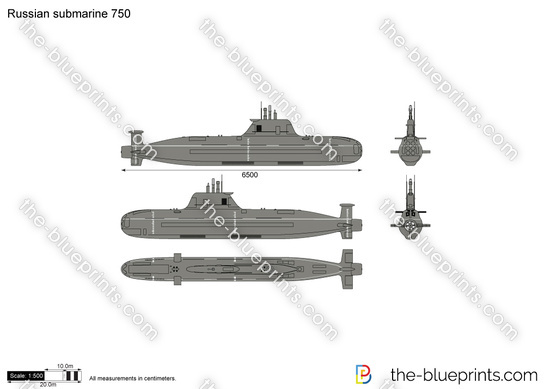 Russian submarine 750