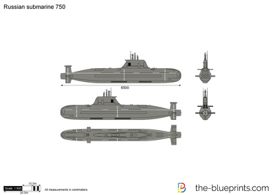 Russian submarine 750