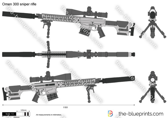 Omen 300 sniper rifle