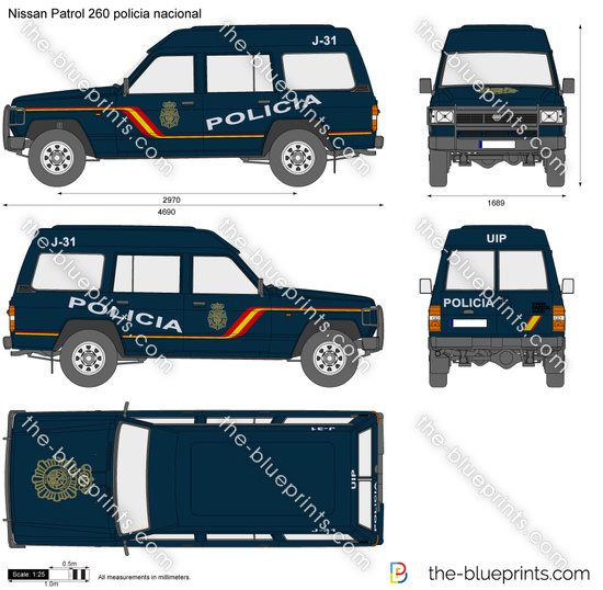 Nissan Patrol 260 policia nacional