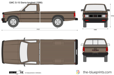 GMC S-15 Sierra longbed