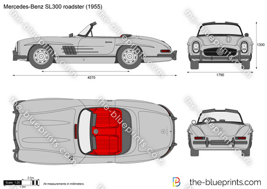 Mercedes-Benz SL300 roadster