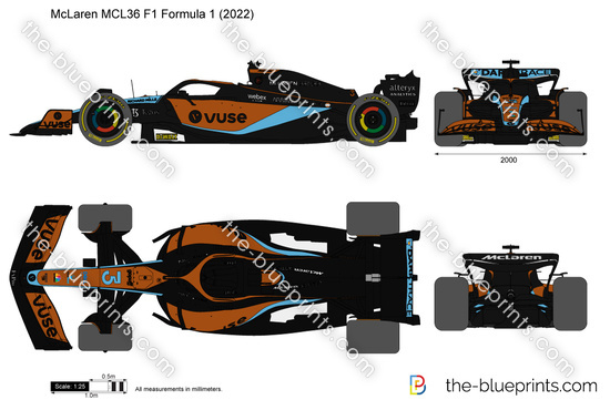 McLaren MCL36 F1 Formula 1