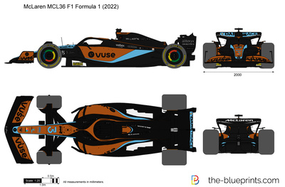 McLaren MCL36 F1 Formula 1