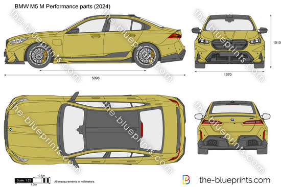 BMW M5 M Performance parts