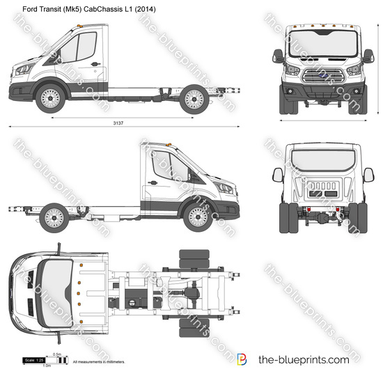 Ford Transit (Mk5) CabChassis L1