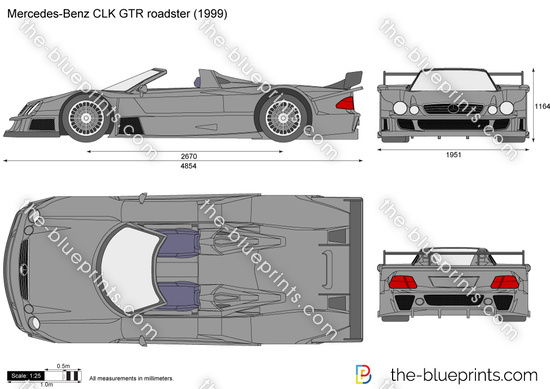 Mercedes-Benz CLK GTR roadster