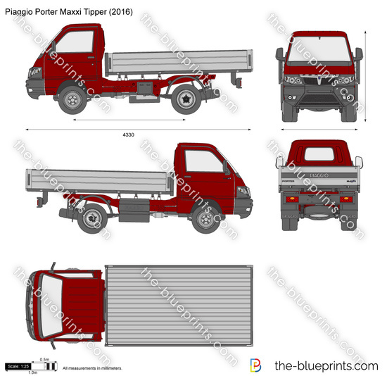 Piaggio Porter Maxxi Tipper