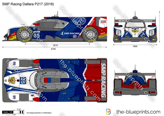 SMP Racing Dallara P217