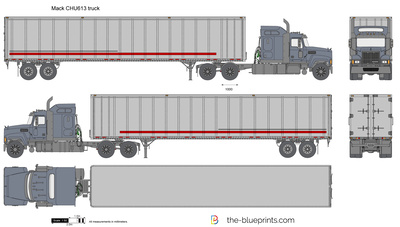 Mack CHU613 truck