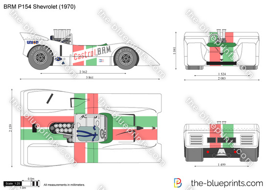 BRM P154 Shevrolet