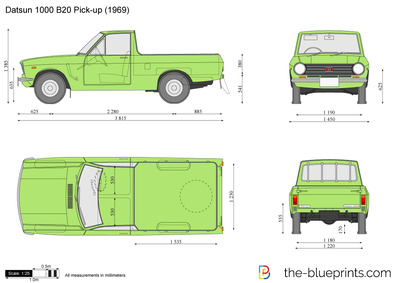 Datsun 1000 B20 Pick-up (1969)