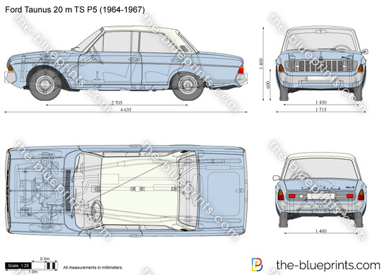 Ford Taunus 20 m TS P5