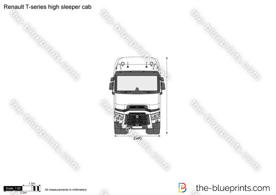 Renault T-series high sleeper cab