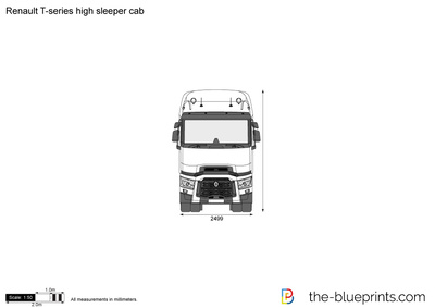 Renault T-series high sleeper cab