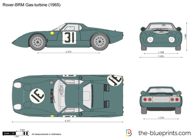 Rover-BRM Gas-turbine (1965)