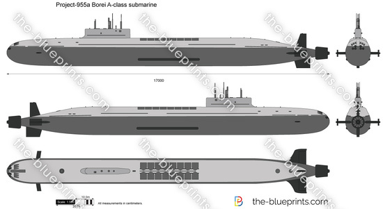 Project-955a Borei A-class submarine