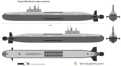 Project-955a Borei A-class submarine