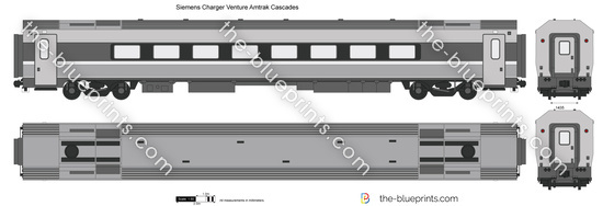 Siemens Charger Venture Amtrak Cascades