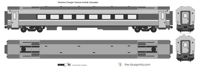 Siemens Charger Venture Amtrak Cascades