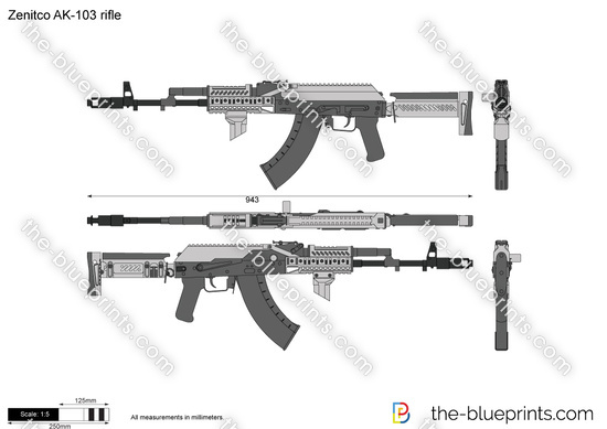 Zenitco AK-103 rifle