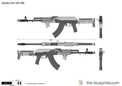 Zenitco AK-103 rifle