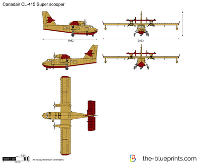 Canadair CL-415 Super scooper